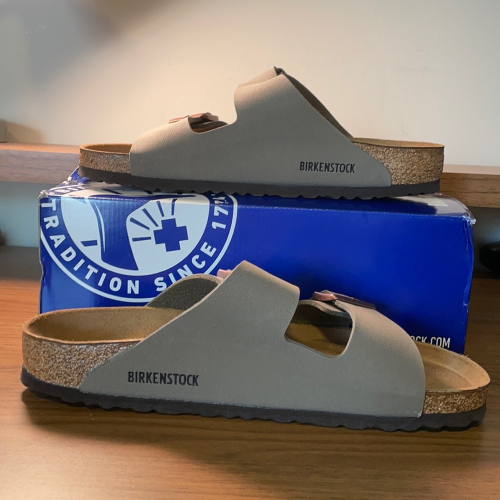 Birkenstock Arizona mens stone